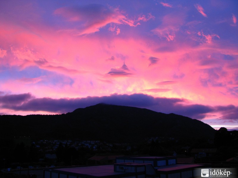 Naplemente Norvégiában