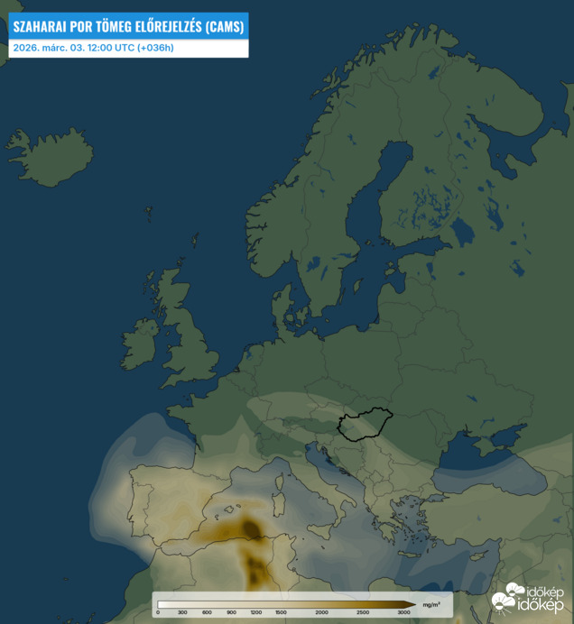 Időjárási grafikonok, térképek