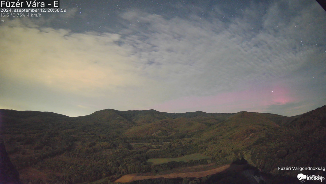 Sarki fény a webkamerán