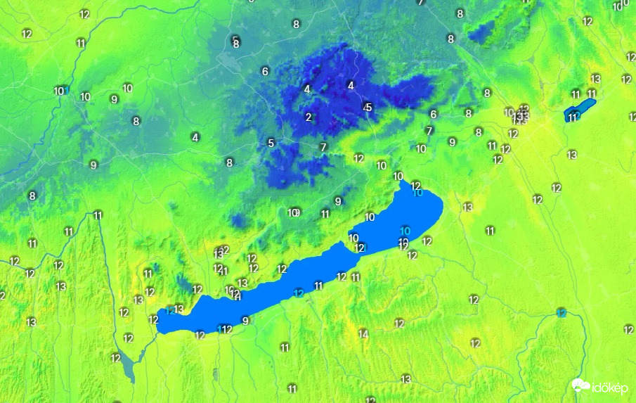 Rendesen lehűlt a Bakonyban