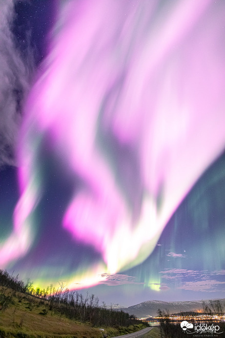 Rózsaszín sarki fény / Greenlander Tromsø