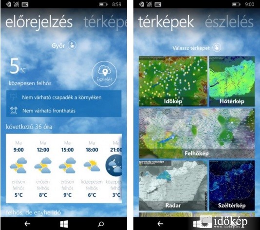 Új Windows Phone app