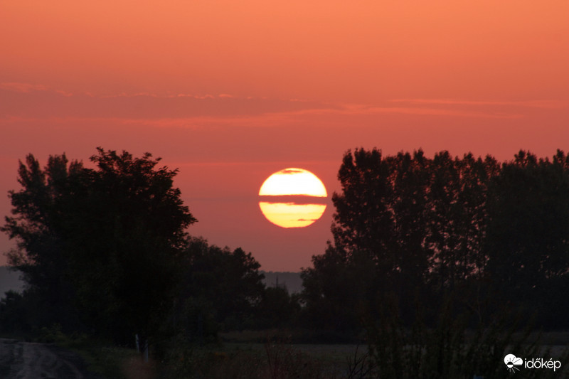 Nap a horizont felett