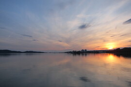Balatonfüredi naplemente 1. 