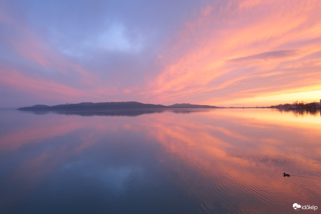 A Tihanyi félsziget Balatonfüredről