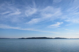 Fátyolfelhők Balatonfüred fölött 1