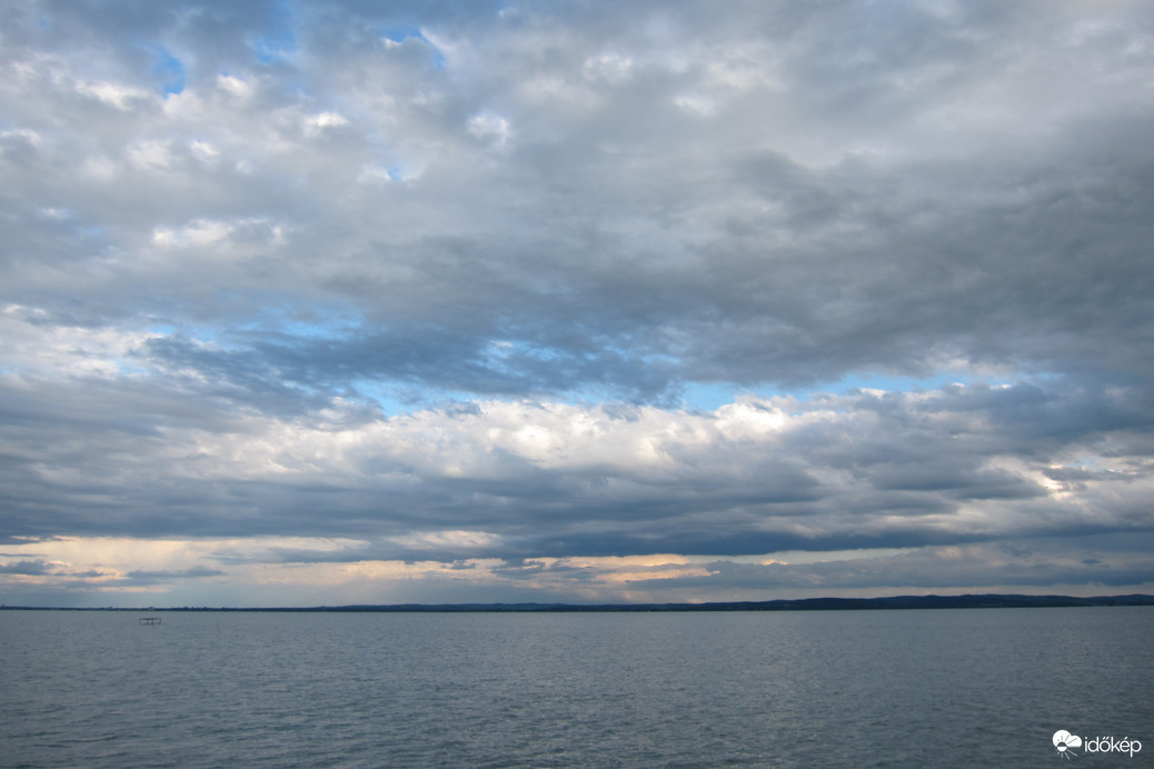 Az esőfelhők a Balaton déli partján vonultak el 2.
