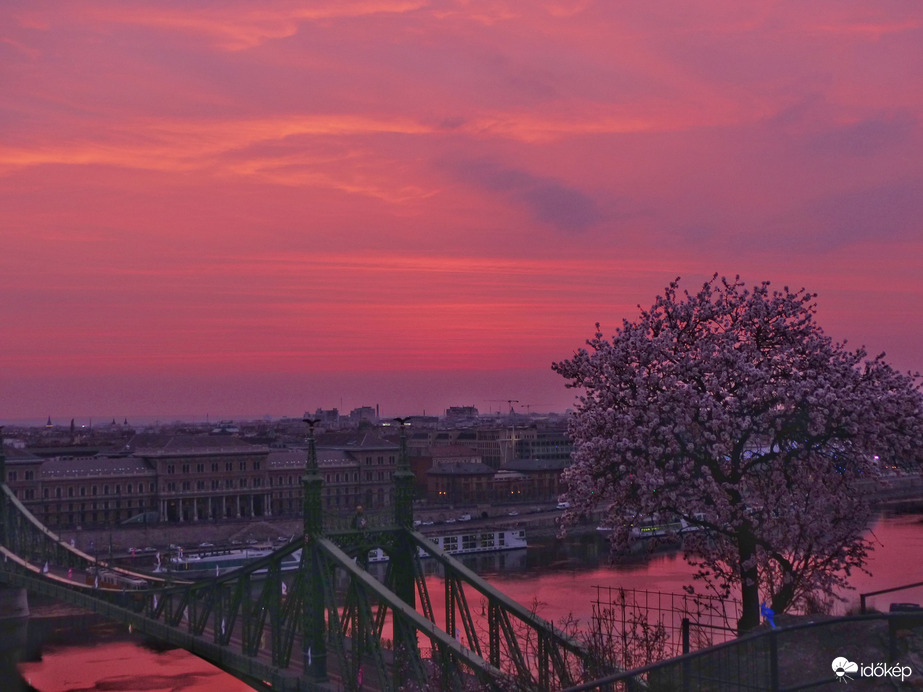 Hajnal a Kelen-hegyen