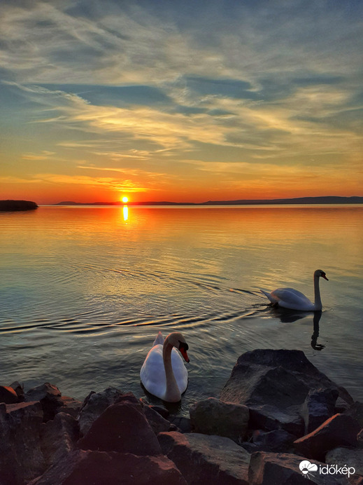 Békés naplemente 