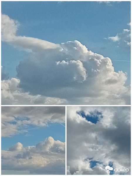 Tegnap délutáni felhők