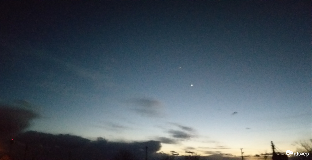A Nap után kacsint a Vénusz és a Jupiter