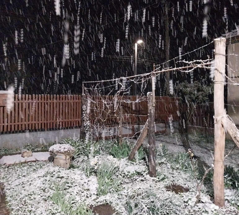 "Báránymosó" hóesés