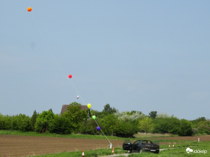 Színes lufik - szélmérés - 2089
