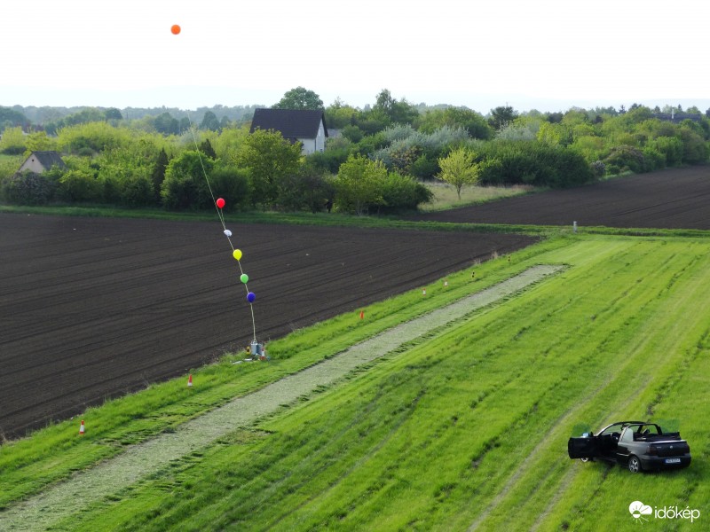 Színes lufik - szélmérés - 2188