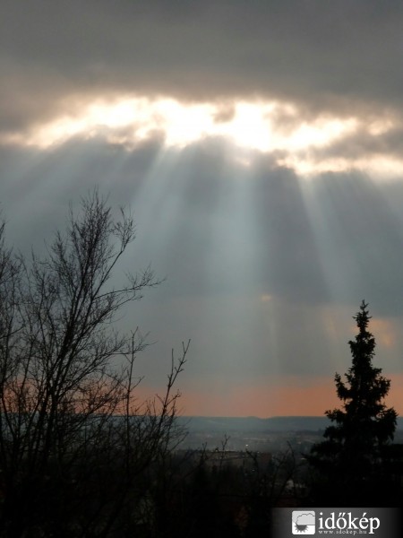 Mai Tyndall Gödöllő felett