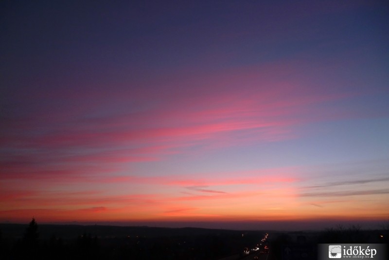 Mai krepu az M3-as felett