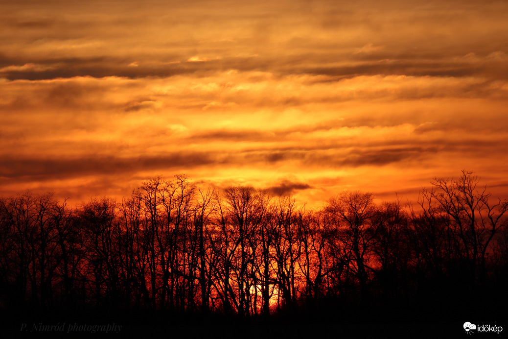 Mai elképesztő naplemente 1. ☺️