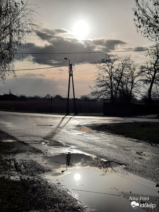 Reggel is tükörbe nézett a napocska! :)