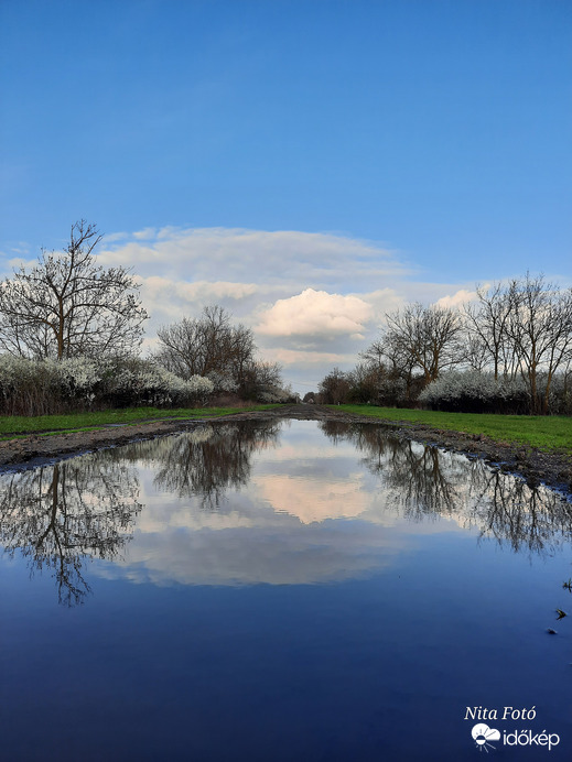 Felhő tükörkép 2