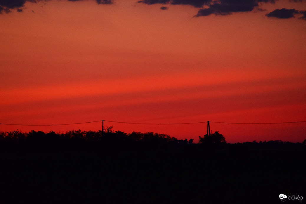 Napnyugta utáni színek