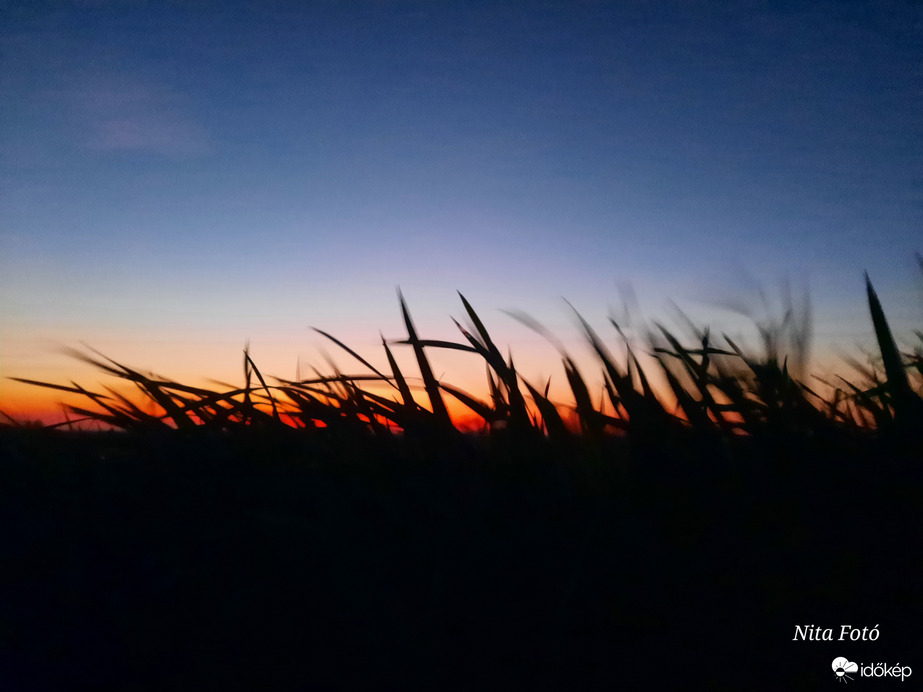 Szeles idő Dévaványán...