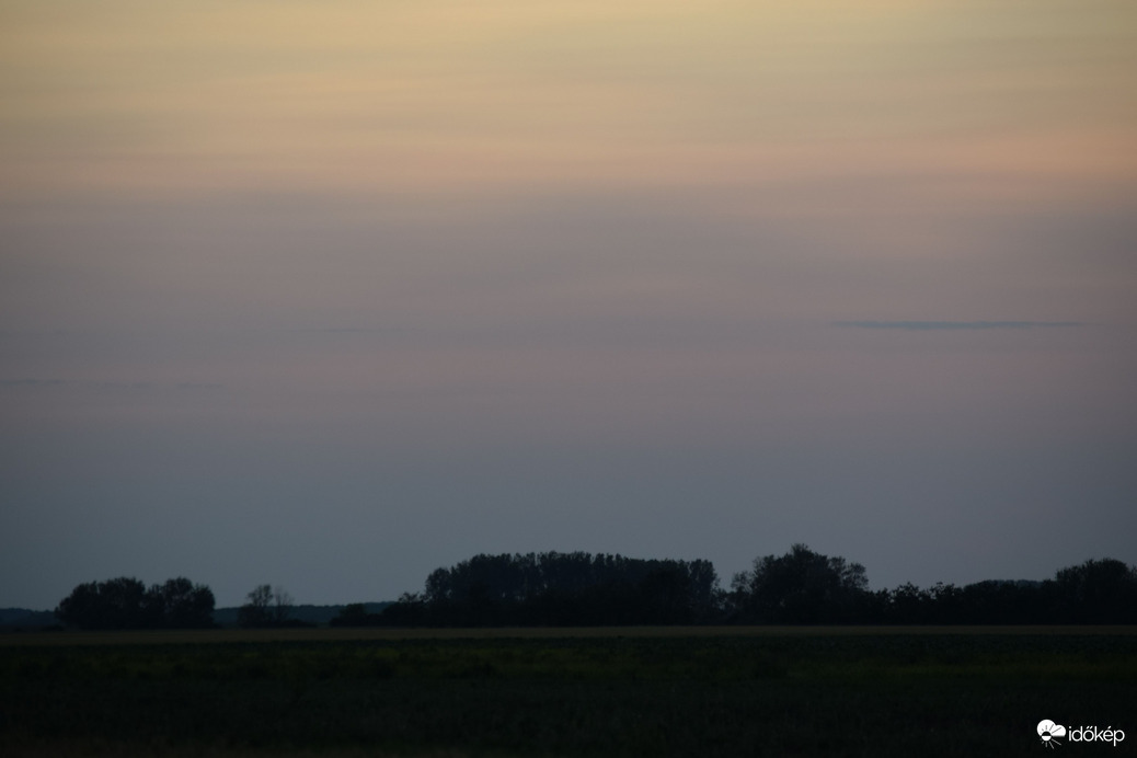 Ma esti tájkép Dévaványán 8