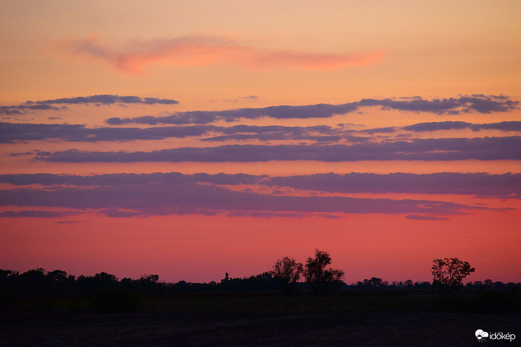 Napnyugta utáni színek