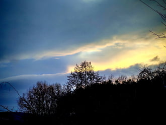 Reggeli felhőkép. 1