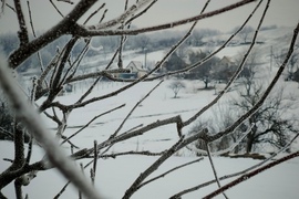 Zúzmarás panoráma. 