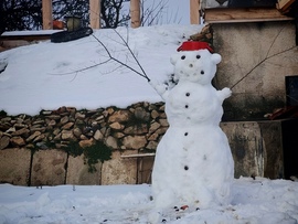 Szőlőhegyi hóember. 