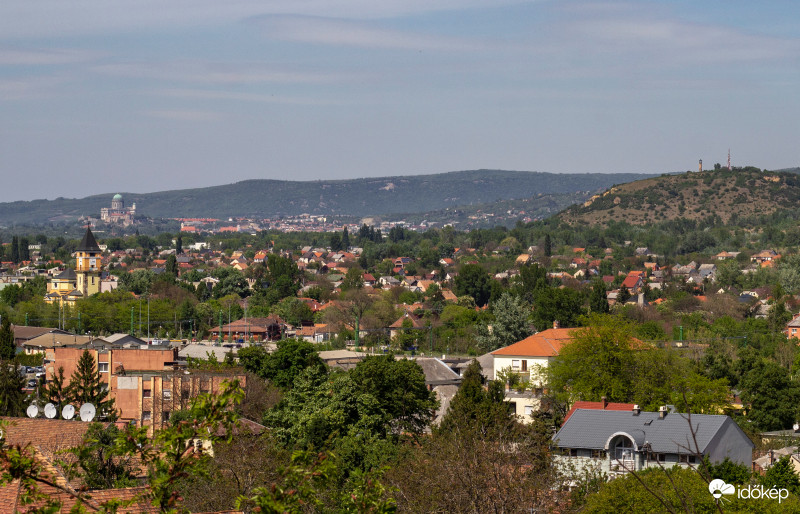 Dorogi panoráma háttérben az Esztergomi Bazilikával