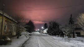 Reggeli fények, sarki fény