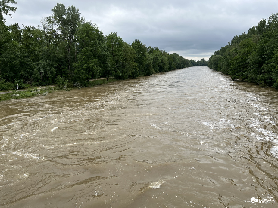 Günzburgi Duna áradása