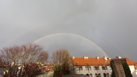 Keszthely kettős szivárvány