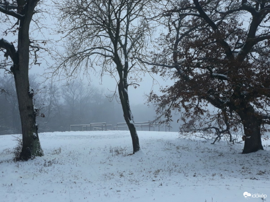 A fehérbe borult Bakonyalja! 12.02.