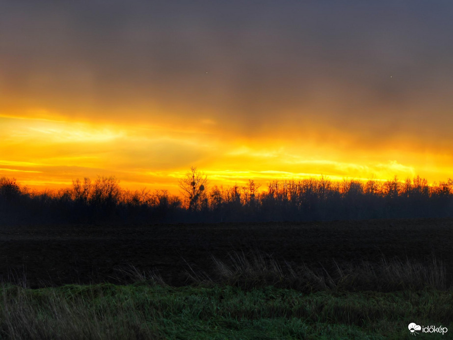 Záporfény a napkeltében! 12.23.