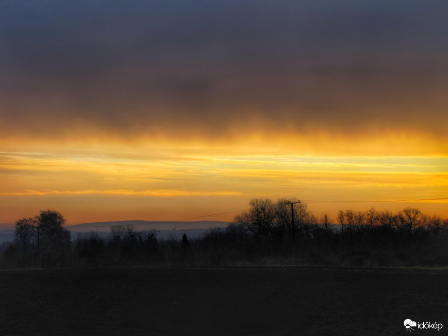 Záporfény a napkeltében! 12.23.