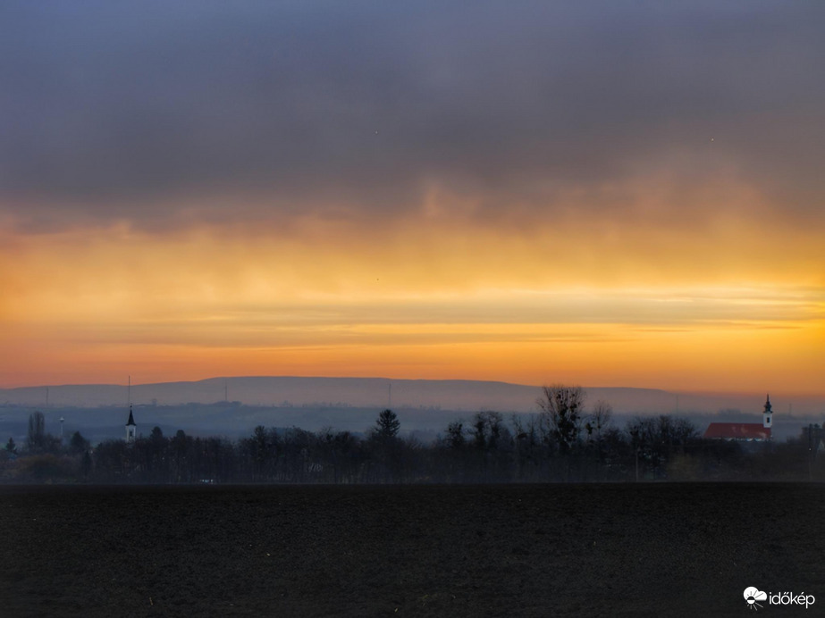 Záporfény a napkeltében! 12.23.