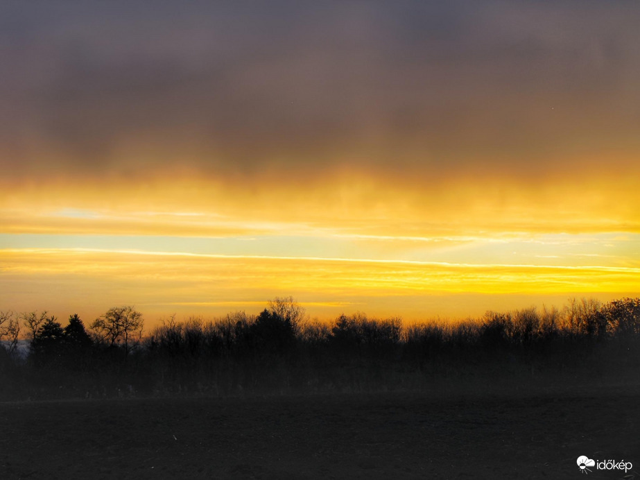 Záporfény a napkeltében! 12.23.