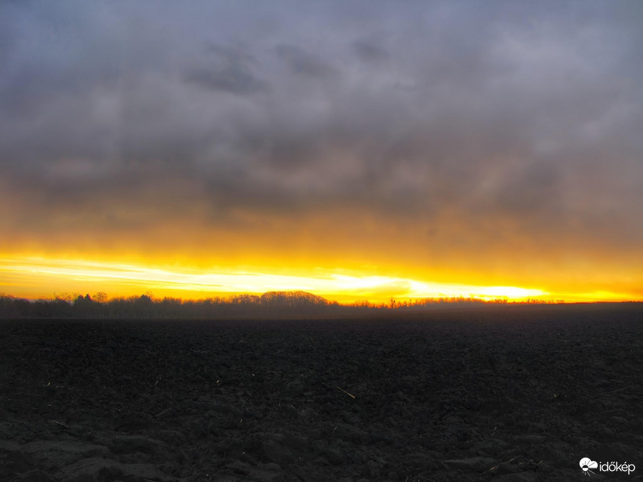 Záporfény a napkeltében! 12.23.