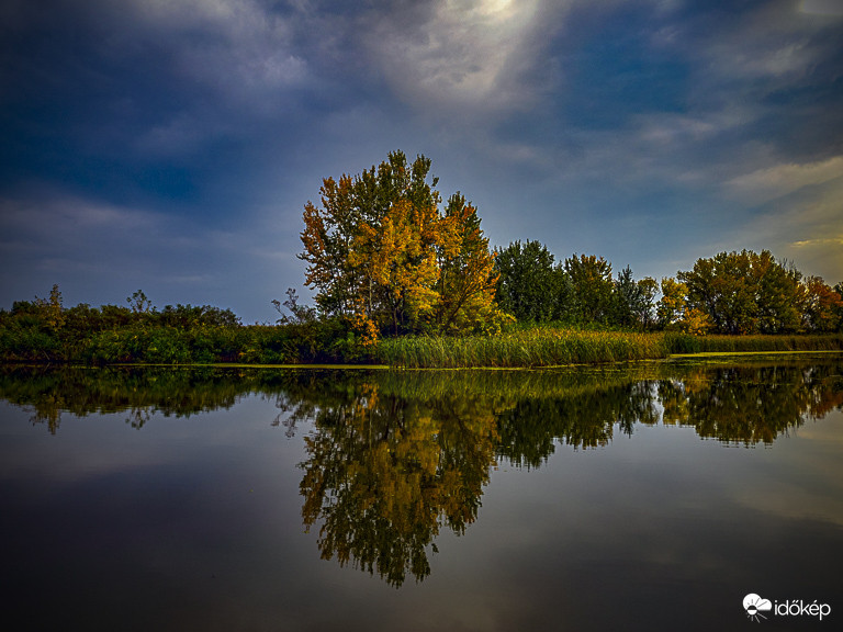 Őszelő a Tisza-tavon
