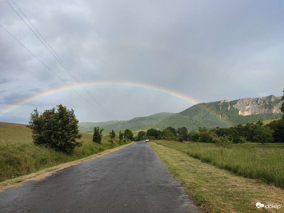 Bélapátfalva eső után 