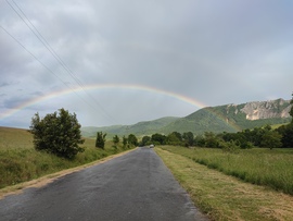 Bélapátfalva eső után 