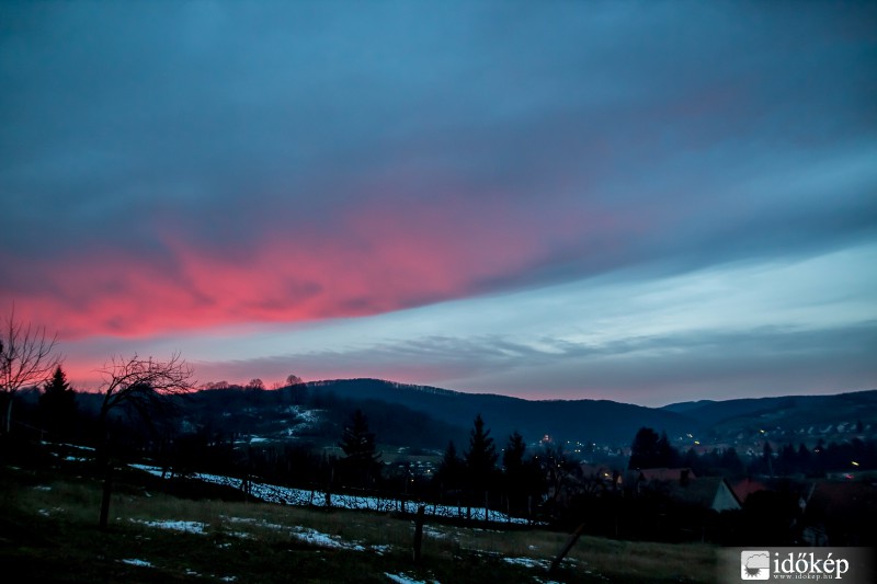 Naplemente - Kelet-Mecsek