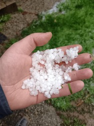 Kiadós jégeső Abaligeten