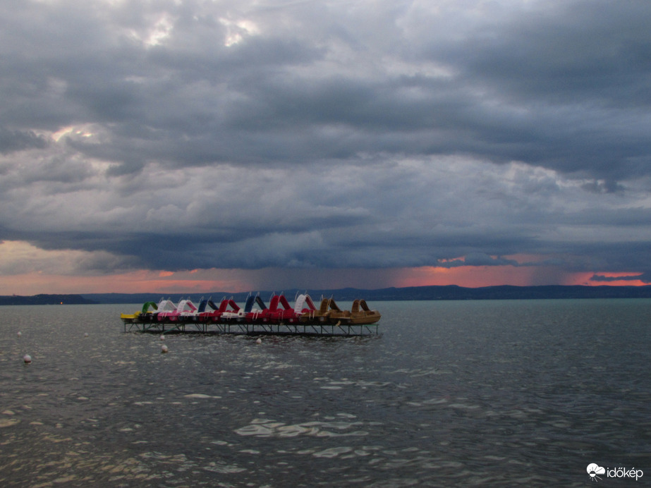 Balatonszéplaki alkonyat