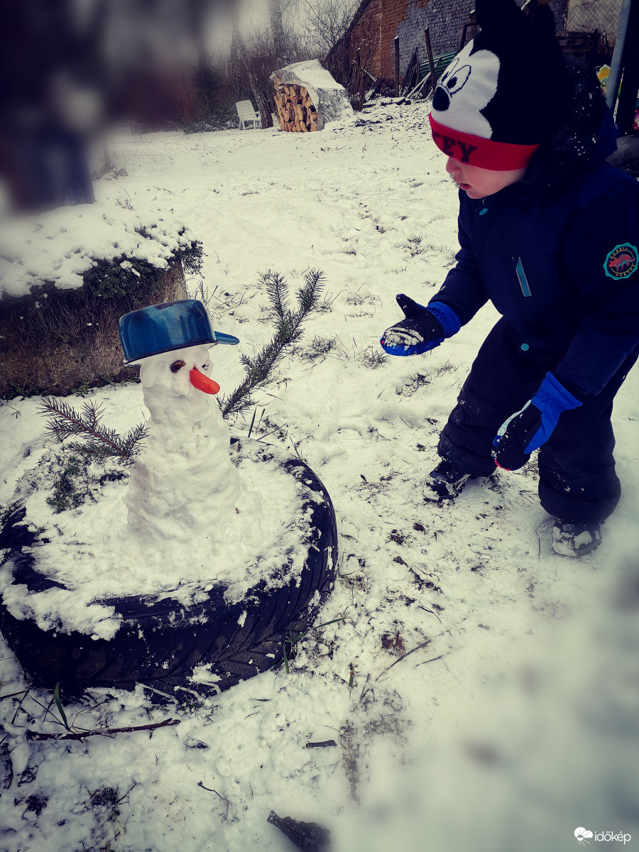 Végre hóóóó :)  ❄ 