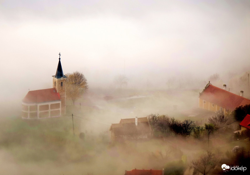 Ismételten gyönyörű látvány! Ezúttal a Szent György-hegyről . 2017-11-19 