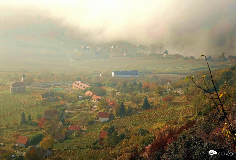 Szent György-hegyi reggel Balaton 2018.11.04.