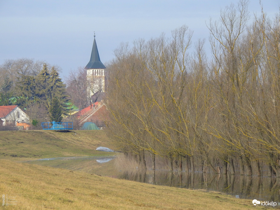 Árvíz, 629 cm, Töltés/Tiszalök